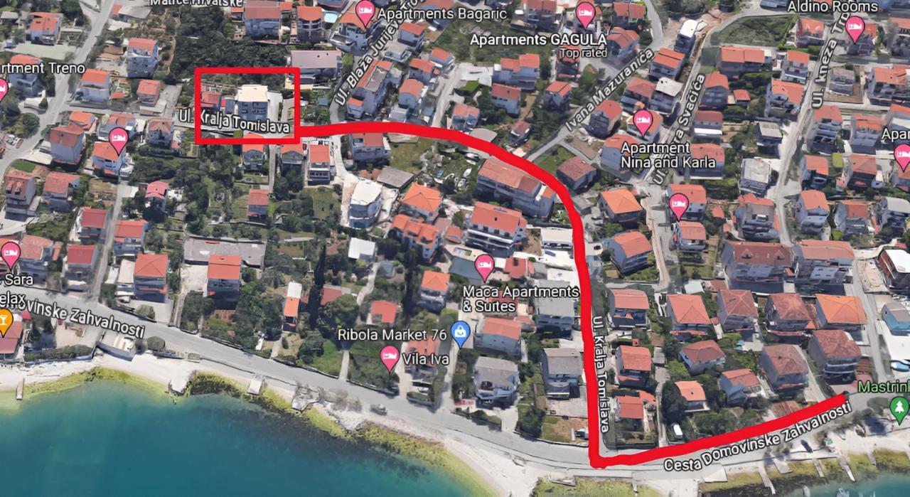 Apartments Filipo Трогир Экстерьер фото